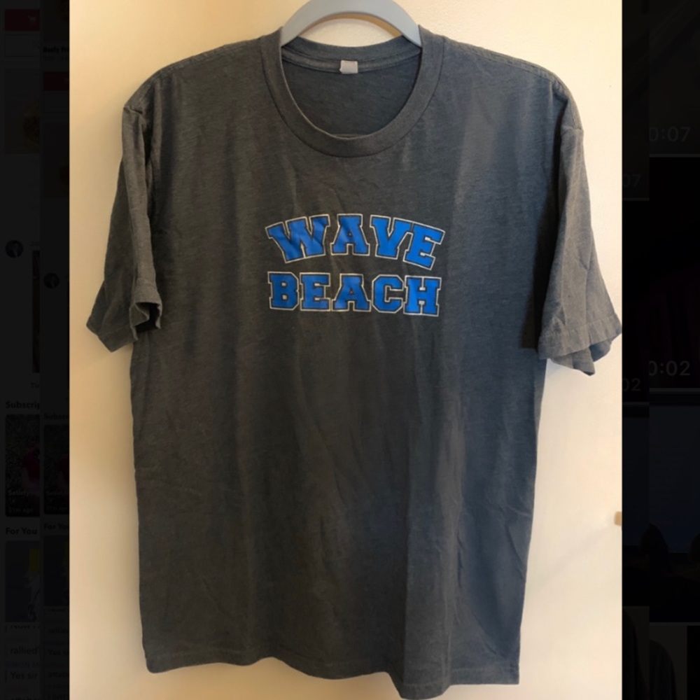 Wave Beach Short Sleeve T Shirt